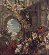 Paolo  Veronese THe Adoration of the Kings oil painting artist